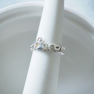 Tous love bear ring size fits 50-51 us 5 1/2 to 6